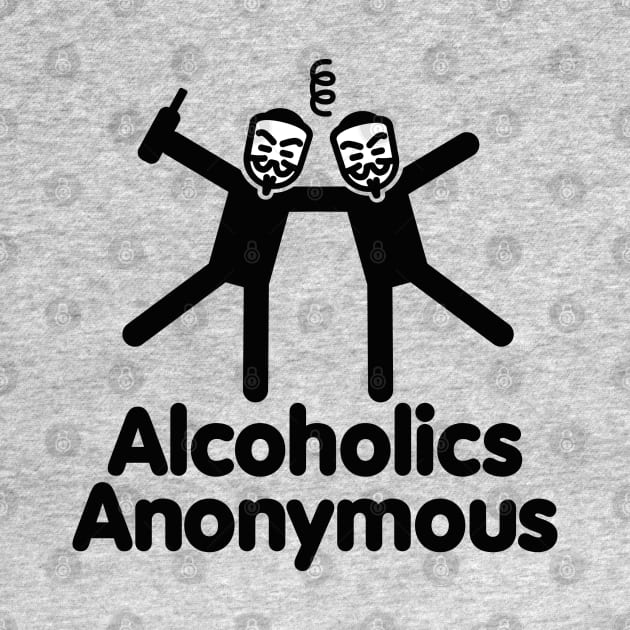 Alcoholics Anonymous AA by LaundryFactory